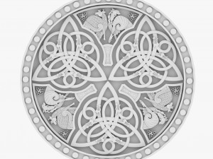 celtic ornament 10 3D Model