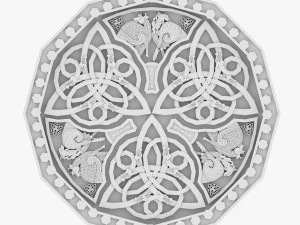 ornement celtique 10 Modèle 3D