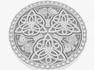 celtic ornament 10 Model 3D