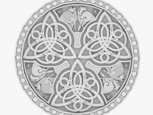 celtic ornament 10 Model 3D