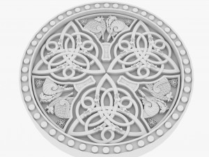 celtic ornament 10 Model 3D