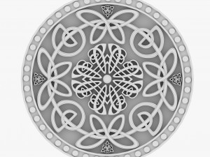 celtic ornament 12 3D Model