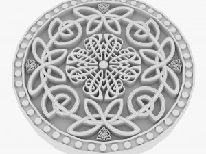 celtic ornament 12 Modello 3D