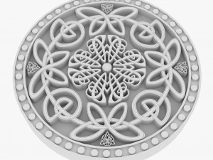 celtic ornament 12 3D Model