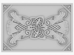 celtic ornament 13 3D Model