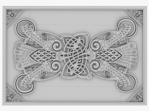 celtic ornament 13 3D Модель