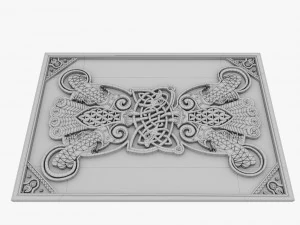celtic ornament 13 3D Model