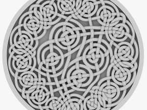 ornement celtique 14 Modèle 3D