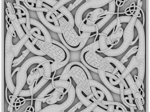 celtic ornament 16 3D Model