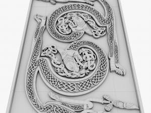 celtic ornament 18 3D Model