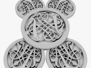 celtic ornament 19 3D Model