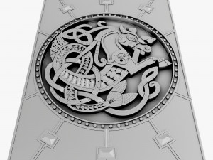 celtic ornament 21 Modello 3D