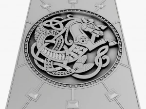 celtic ornament 21 3D Model