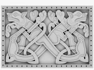 ornement celtique 22 Modèle 3D