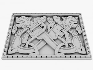 celtic ornament 22 3D Model