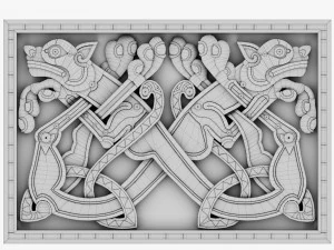 celtic ornament 22 3D Model