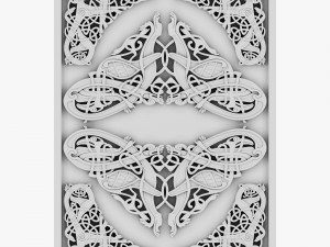 celtic ornament 23 Modèle 3D