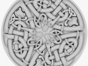 celtic ornament 25 3D Model