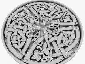 celtic ornament 25 3D Model