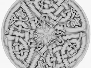celtic ornament 25 3D Model