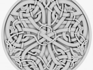 celtic ornament 26 3D Model
