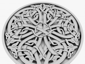 celtic ornament 26 Model 3D