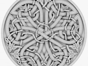 celtic ornament 26 Model 3D