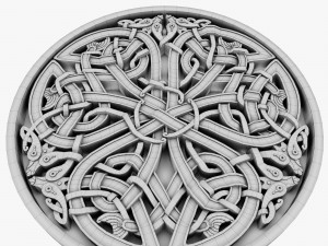 celtic ornament 26 Model 3D