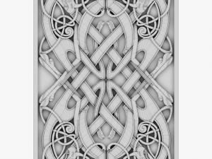 celtic ornament 27 Model 3D