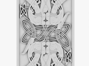celtic ornament 28 3D Model
