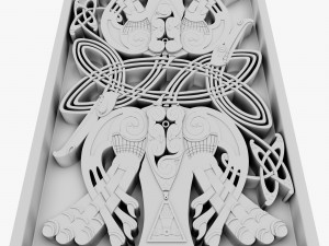 celtic ornament 28 Model 3D