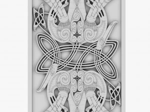 celtic ornament 28 3D Model