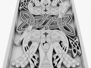 celtic ornament 28 Model 3D