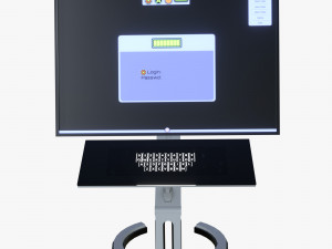 minimalistic computer 01 Model 3D