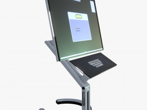 minimalistic computer 01 Model 3D