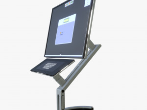 minimalistic computer 01 Model 3D