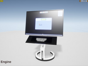 minimalistic computer 01 Model 3D