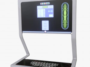 ordinateur minimaliste 02 Modèle 3D