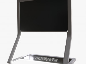 minimalistic computer 02 Model 3D
