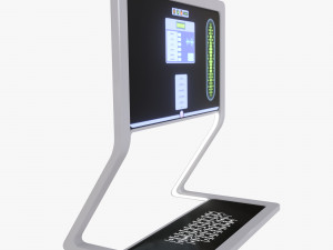 minimalistic computer 02 Model 3D