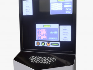 minimalistic computer 03 3D Model