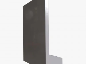 minimalistic computer 03 3D Model