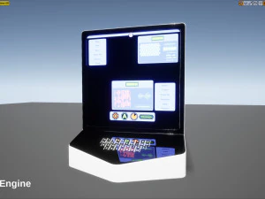 minimalistic computer 03 3D Model