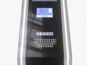minimalistic computer 04 3D Model