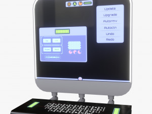 minimalistic computer 05 3D Model