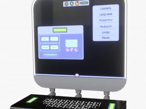 minimalistic computer 05 3D Model