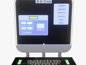 minimalistic computer 05 3D 모델