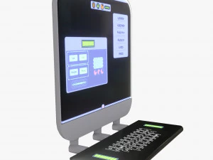 minimalistic computer 05 3D Model