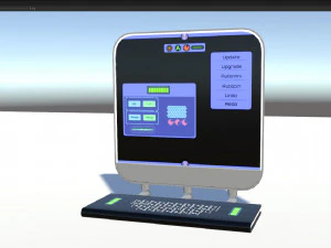 minimalistic computer 05 3D Model
