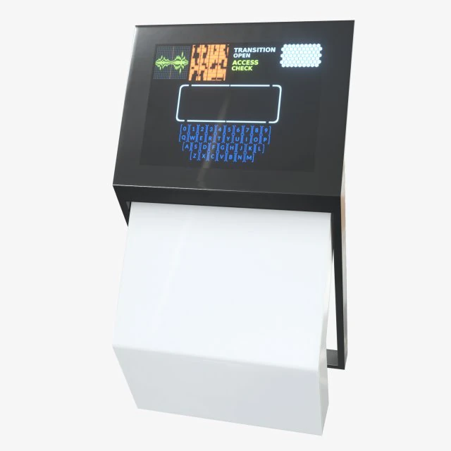 terminal b 3D Model .c4d .max .obj .3ds .fbx .stl .blend 